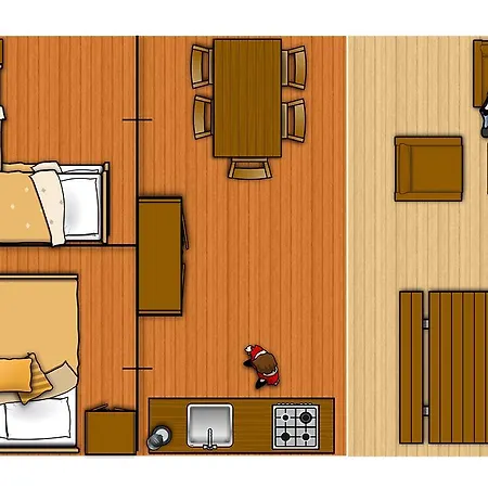 キャンプ場 La Simioune En Provence 3*